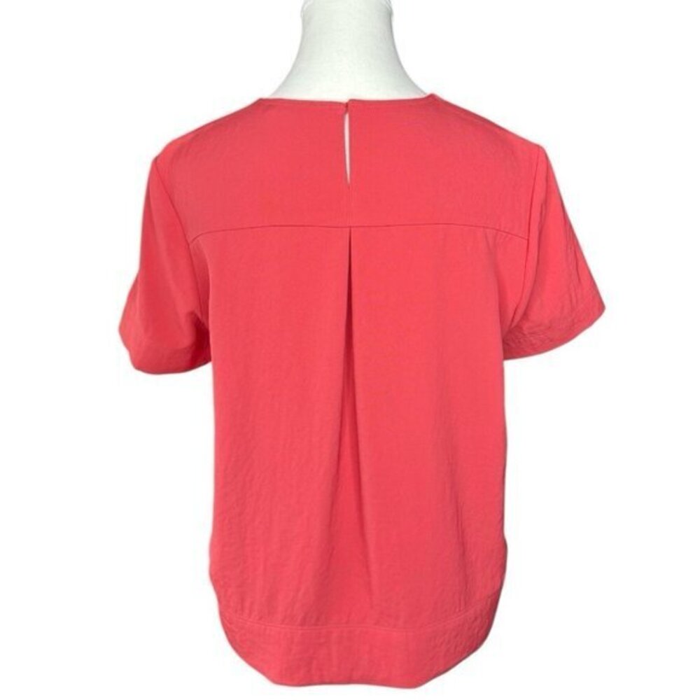 Everlane Women's‎ Pink Japanese GoWeave Swing Tee Short Sleeve Blouse Size 4 - Picture 4 of 12